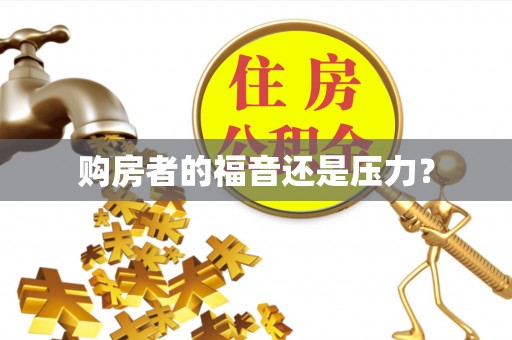 一站式购房者的福音还是压力？